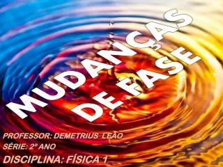 mudan as de fase