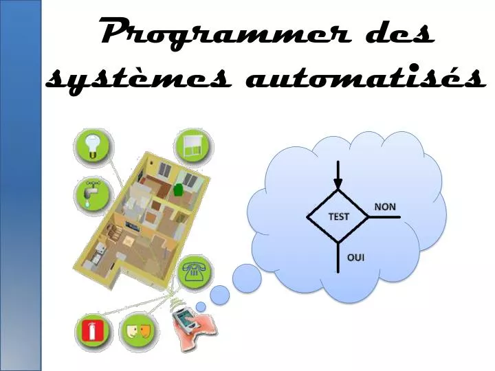 programmer des syst mes automatis s