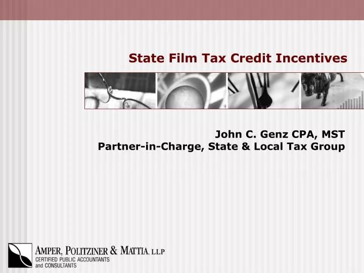 state film tax credit incentives