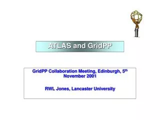 atlas and gridpp