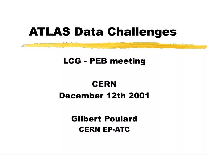 atlas data challenges