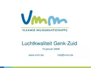 luchtkwaliteit genk zuid
