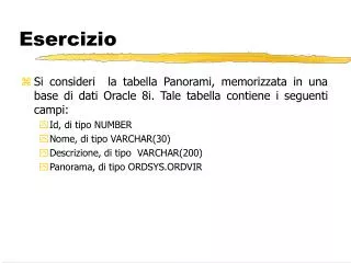 esercizio