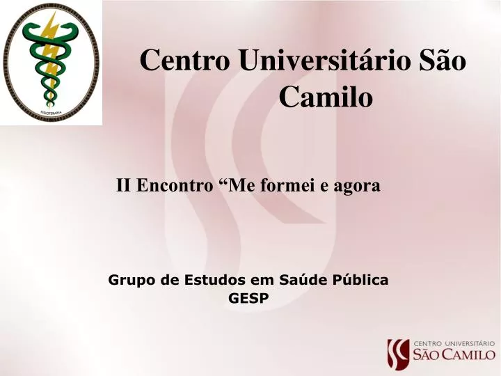 centro universit rio s o camilo