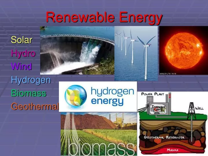 renewable energy