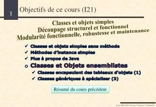 objectifs de ce cours i21