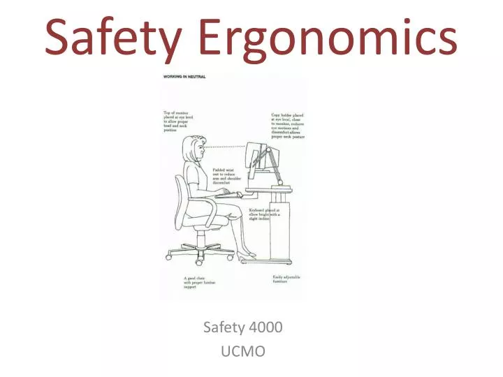 safety ergonomics