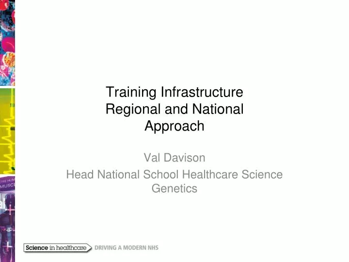 training infrastructure regional and national approach
