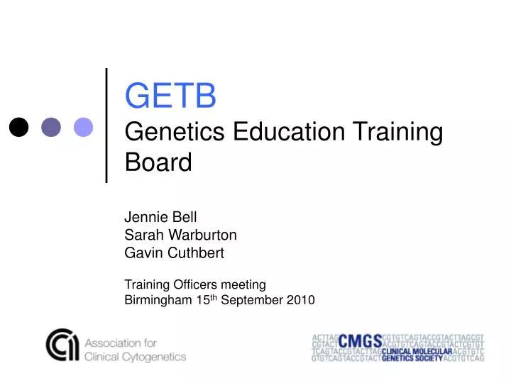 getb genetics education training board