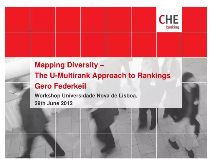 mapping diversity the u multirank approach to rankings gero federkeil