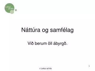 n tt ra og samf lag