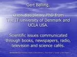 Ethics of Science Communication: Cloning and the Future Body - slide 1