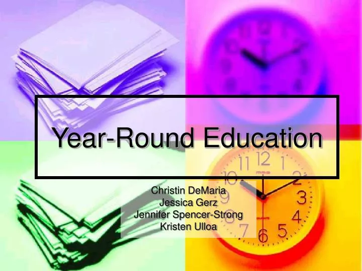 year round education