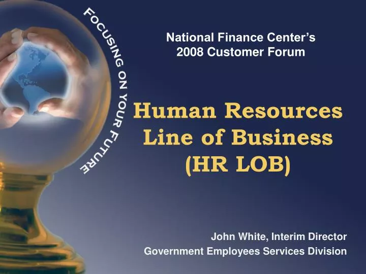 human resources line of business hr lob