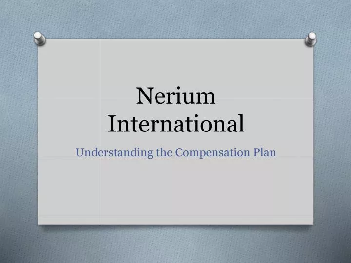 nerium international