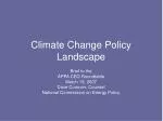 Climate Change Policy Landscape - slide 1