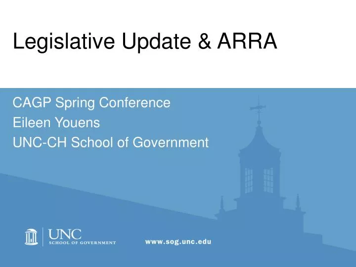 legislative update arra