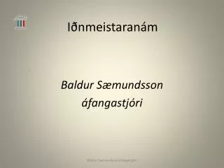 i nmeistaran m