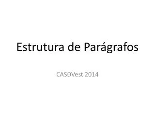 estrutura de par grafos