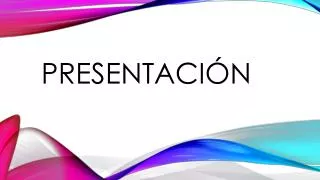 presentaci n