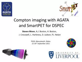 Compton imaging with AGATA and SmartPET for DSPEC