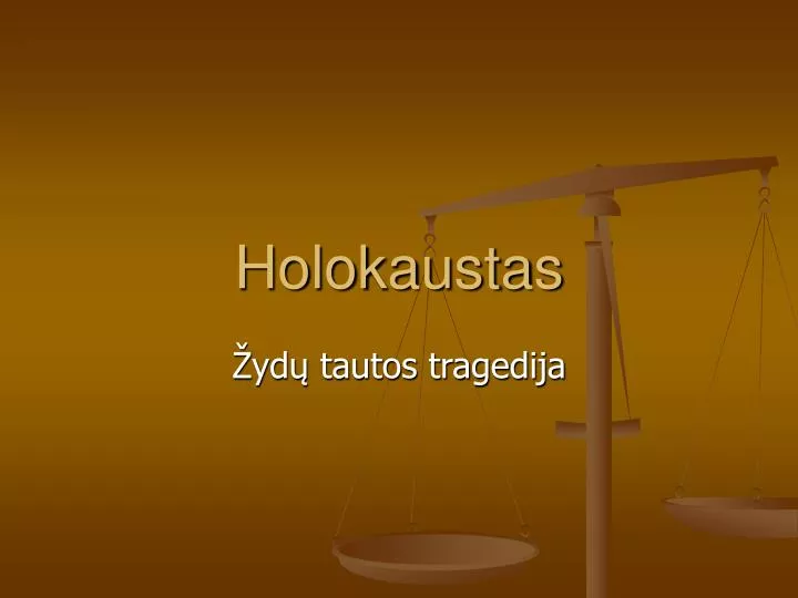 holokaustas