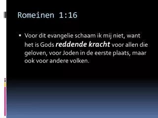 romeinen 1 16