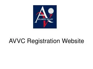 AVVC Registration Website