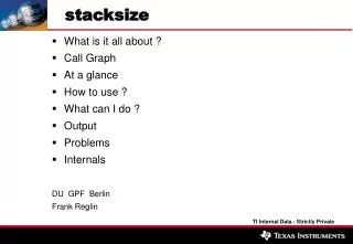 stacksize