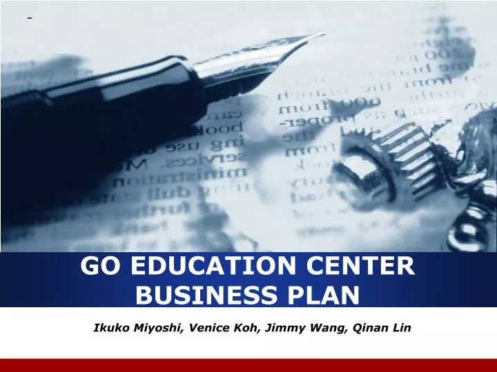 go education center business plan