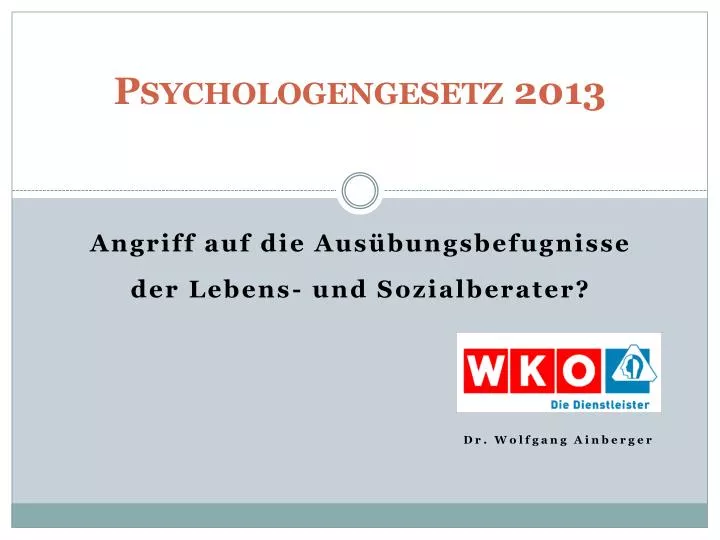 psychologengesetz 2013
