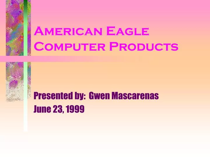 american eagle computer products