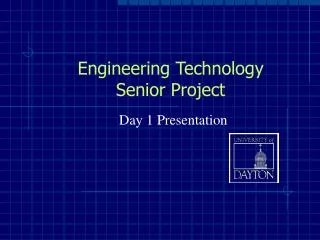 Engineering Technology Senior Project