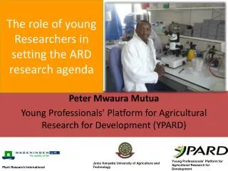 The role of young Researchers in setting the ARD research agenda