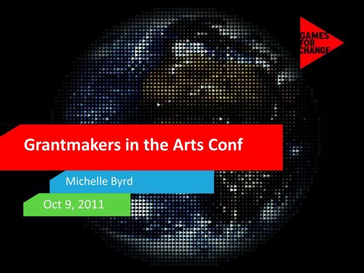 grantmakers in the arts conf