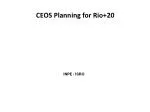 CEOS Planning for Rio+20 - slide 1