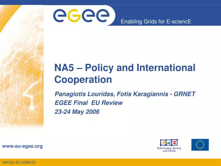 na5 policy and international cooperation