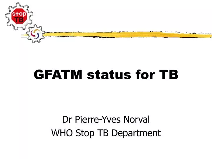gfatm status for tb