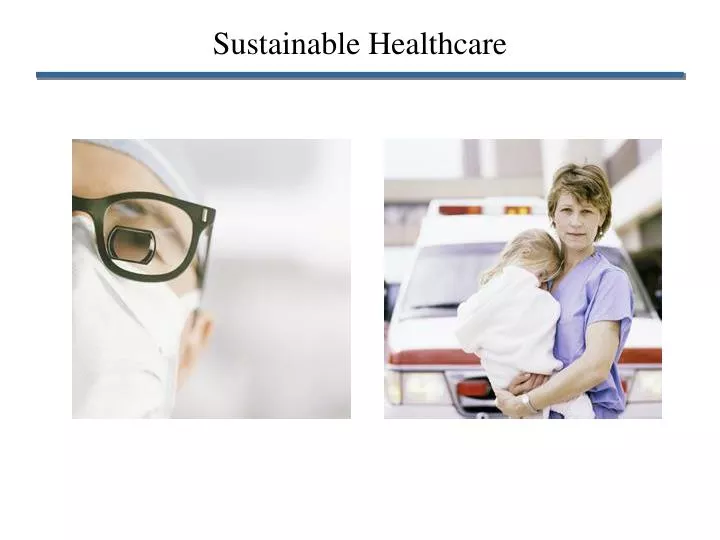 sustainable healthcare