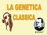 LA GENETICA - slide 1