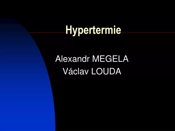 hypertermie