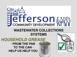 WASTEWATER COLLECTIONS SYSTEMS