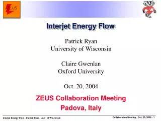 Interjet Energy Flow