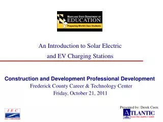 An Introduction to Solar Electric and EV Charging Stations