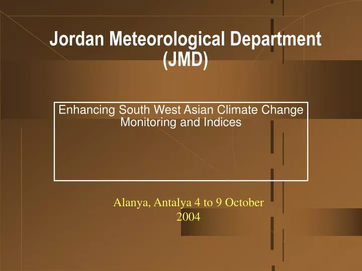 jordan meteorological department jmd