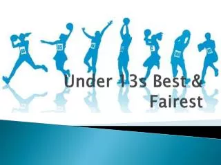 Under 13s Best &amp; Fairest