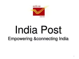 India Post Empowering &amp;connecting India