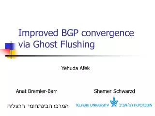 Improved BGP convergence via Ghost Flushing