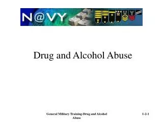 Drug and Alcohol Abuse