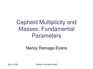 Cepheid Multiplicity and Masses: Fundamental Parameters